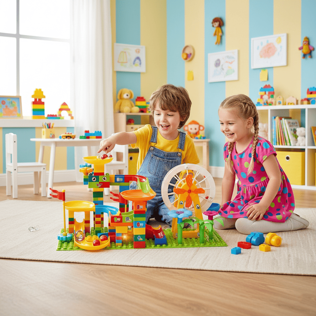 Ball Track Building Set